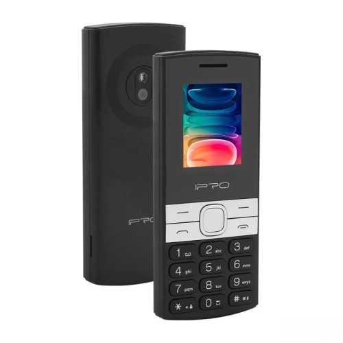 Ipro A12 Black Lcd 1,77" D 800mah Type C Punjac Black - naslovna