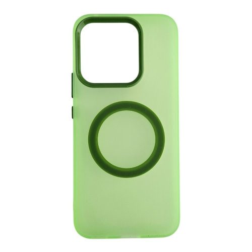 Silikonska futrola Magsafe FLURO COLOR Iphone 16 PRO MAX ZELENA